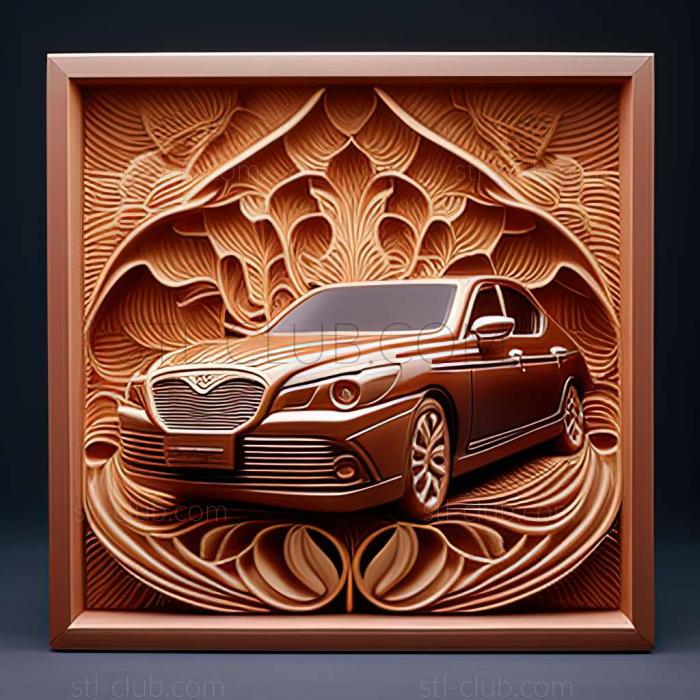 3D модель Toyota Crown Majesta (STL)